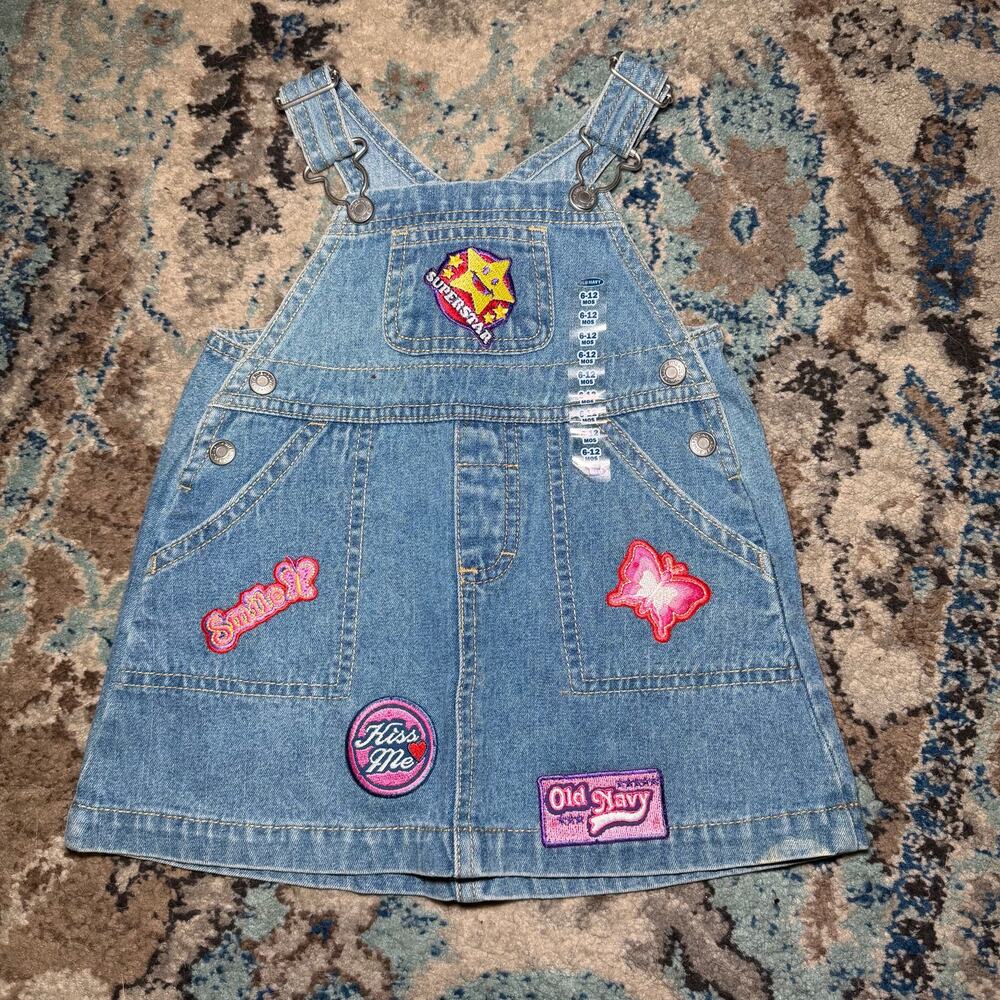 Vintage 2001 Old Navy Overall Dress